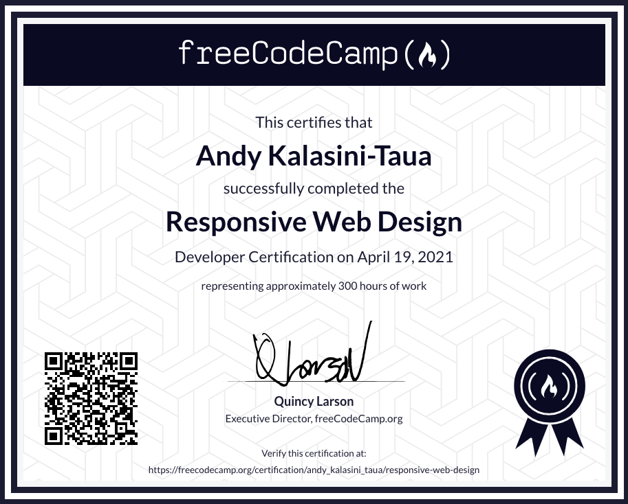 Certificate 2